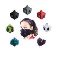 Fold filter element Reusable Washable Face Mask for Climbing Training Fitness